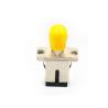 Buy cheap ST Simplex Fiber Optic Adapter High Durability With Zirconia Ceramic Ferrule from wholesalers