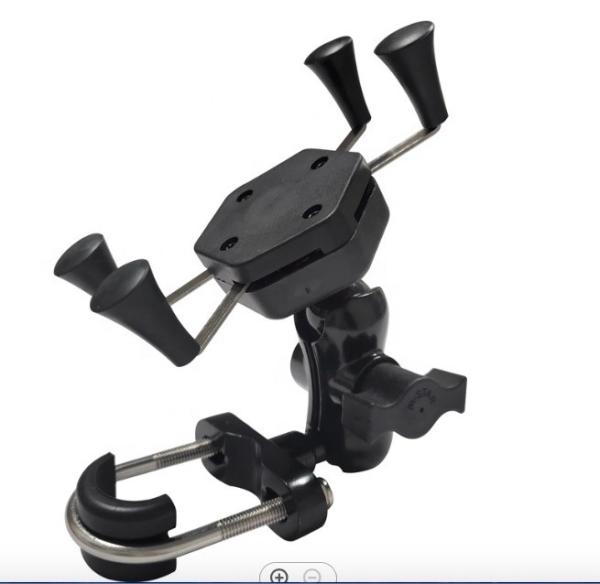 Buy cheap Black X Shape 3.5-6.5" Electric Bike Phone Holder RoHS Approval from wholesalers