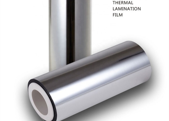 Shiny Metallized BOPP Thermal Film with 21 Micron Thickness for Hot Lamination Packaging