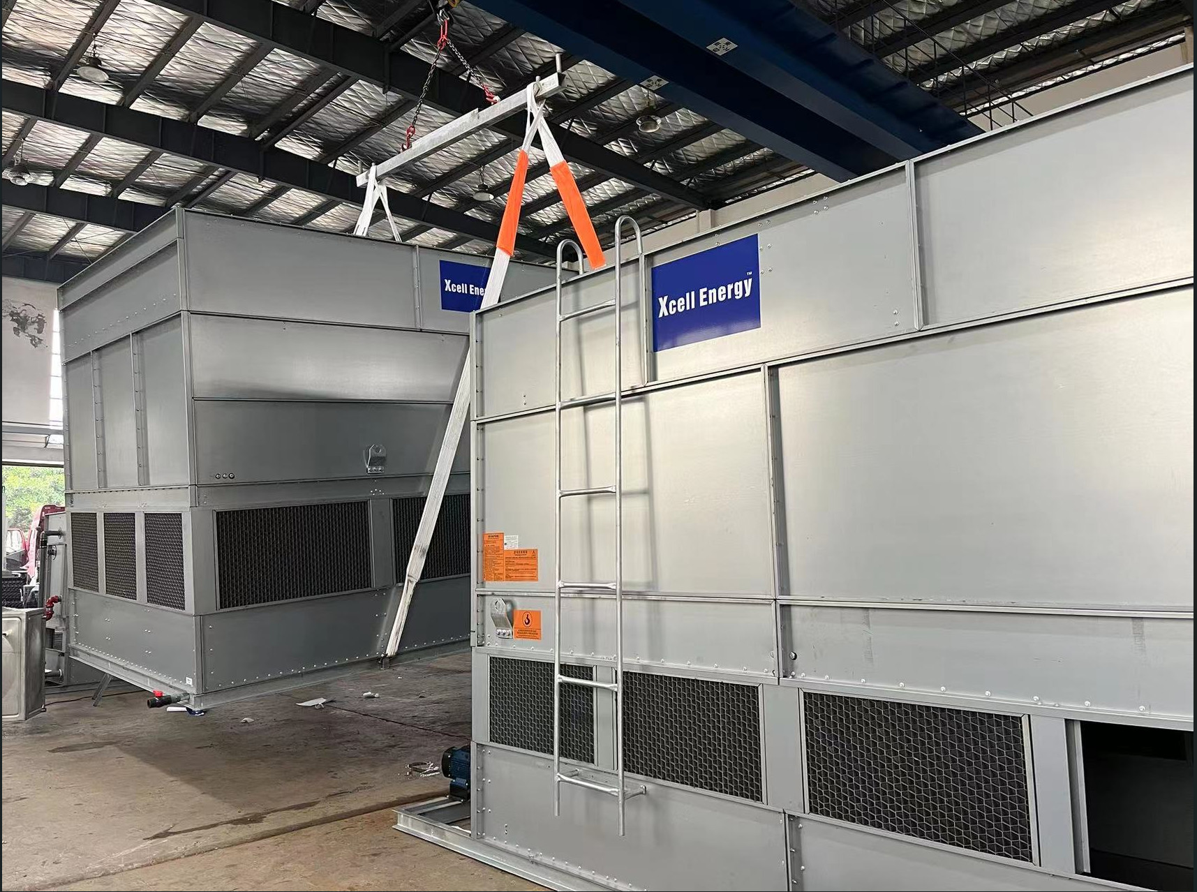 Countercurrent Cooling Tower Closed Steel Water Cooling Tower