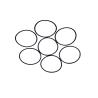 Buy cheap REACH Certified Silicone Rubber O-Rings Seals in Various Colors from Customized Color from wholesalers