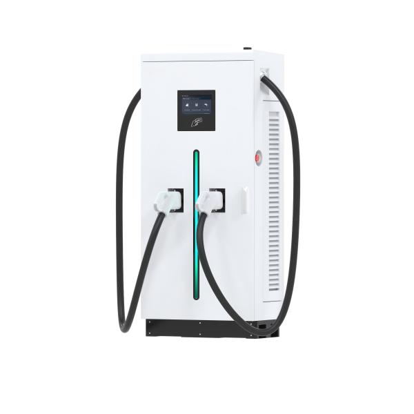 Buy cheap EV Car Charger CE/UL/GBT EV DC Charger 60kW - 240kW Touch Screen Doule Guns Commerical Use Fast Charging from wholesalers