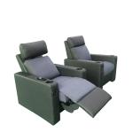 SOFA Living Room Fabric Recliner Sofa With Electrical Headrest