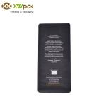 Round Corners Stand Up k Coffee Bags With Valve Flat Bottom Customized Color