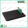 Buy cheap Black Color Printed Circuit Board Racks 42 Slots Size 2.8 * 5mm Pitch 10mm from wholesalers