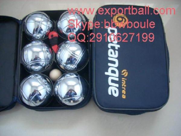 Buy cheap wholesale petanque set in nylon bag with zip from wholesalers