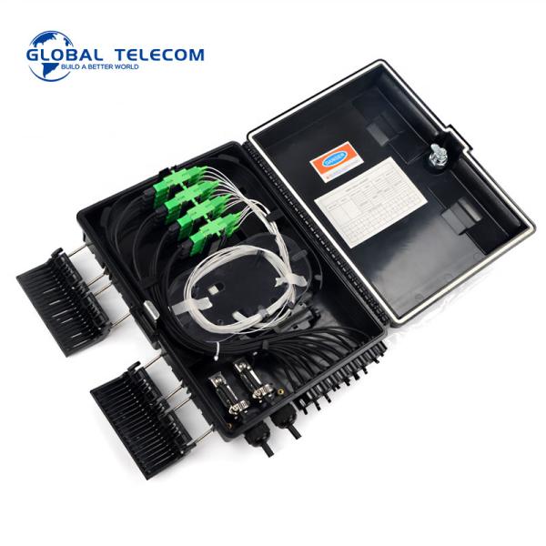 Waterproof ODB Fiber Optic Distribution Box , FTTH 8 Core Fiber Optic Terminatio