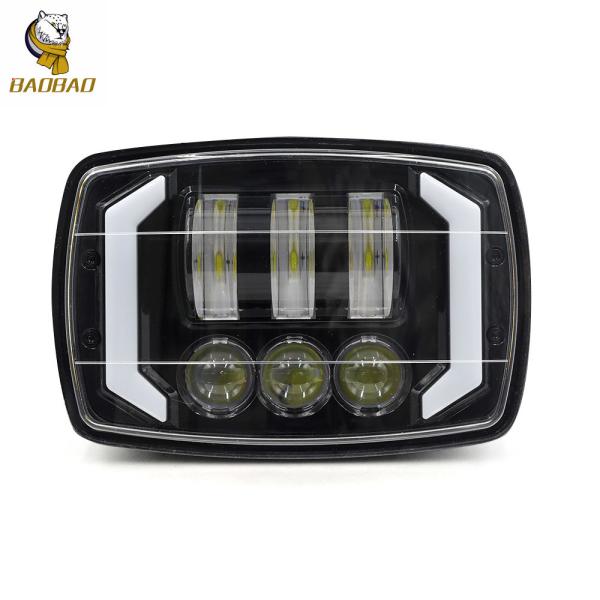 Buy cheap 4 Inch Harley White Yellow Available LED Fancy Headlight For Bike from wholesalers