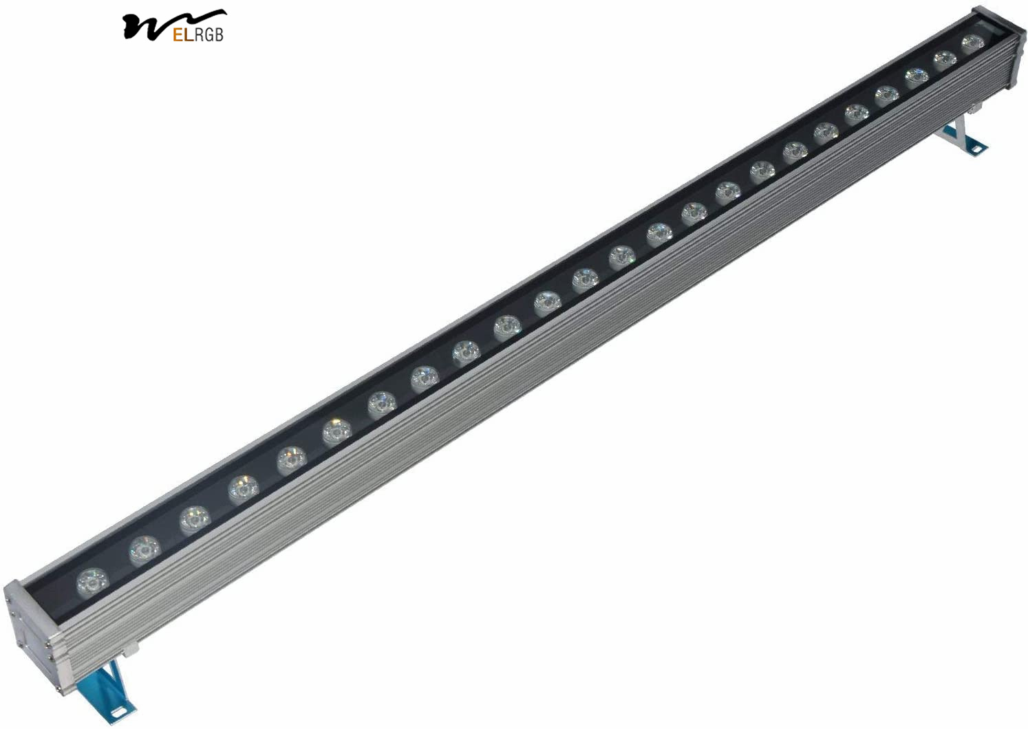 24W Linear Bar Light Dimmable 24V DC Outdoor Wall Washer IP65 Waterproof 2 Warm White