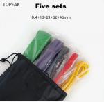 training Latex Athletic Resistance Bands 200 lbs 20 lbs 25 kg 35 kg