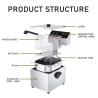 Buy cheap Round Professional Electric Deep Fryer for KFC Donut Chicken and French Fries Machine from wholesalers