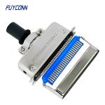 DDK 57-30500 Connector Metal Hood 50 Pin Cable Plug Male Solder Centronics DDK