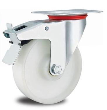 Buy cheap 5 inch white PP caster wheels from wholesalers