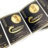 Buy cheap Premium Textured Paper Wine Sticker Labels UV Spot Gold Foil Embossed from wholesalers