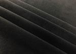 220GSM Bathing Suit Material / Stretch 84% Black Polyester Fabric For Swimsuit