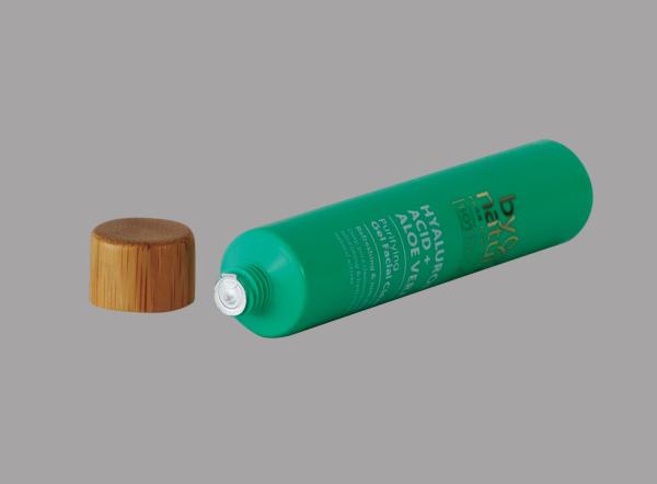Buy cheap 10-30ml Bamboo Tube Packaging Custom Empty Cosmetic Squeeze Plastic Facial Cleanser Tube from wholesalers