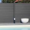 Buy cheap Wood Plastic WPC Fence Panels outdoor Composite Fence Cladding from wholesalers