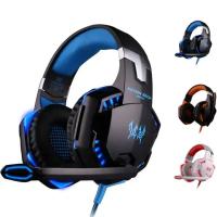 Buy cheap Computer Stereo Gaming Headphones Kotion EACH G2000 With Mic LED Light Earphone product