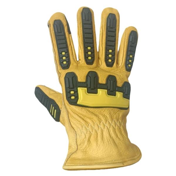 Heavy Oil And Chemical Resistant Insulation Cowhide Leather High Impact