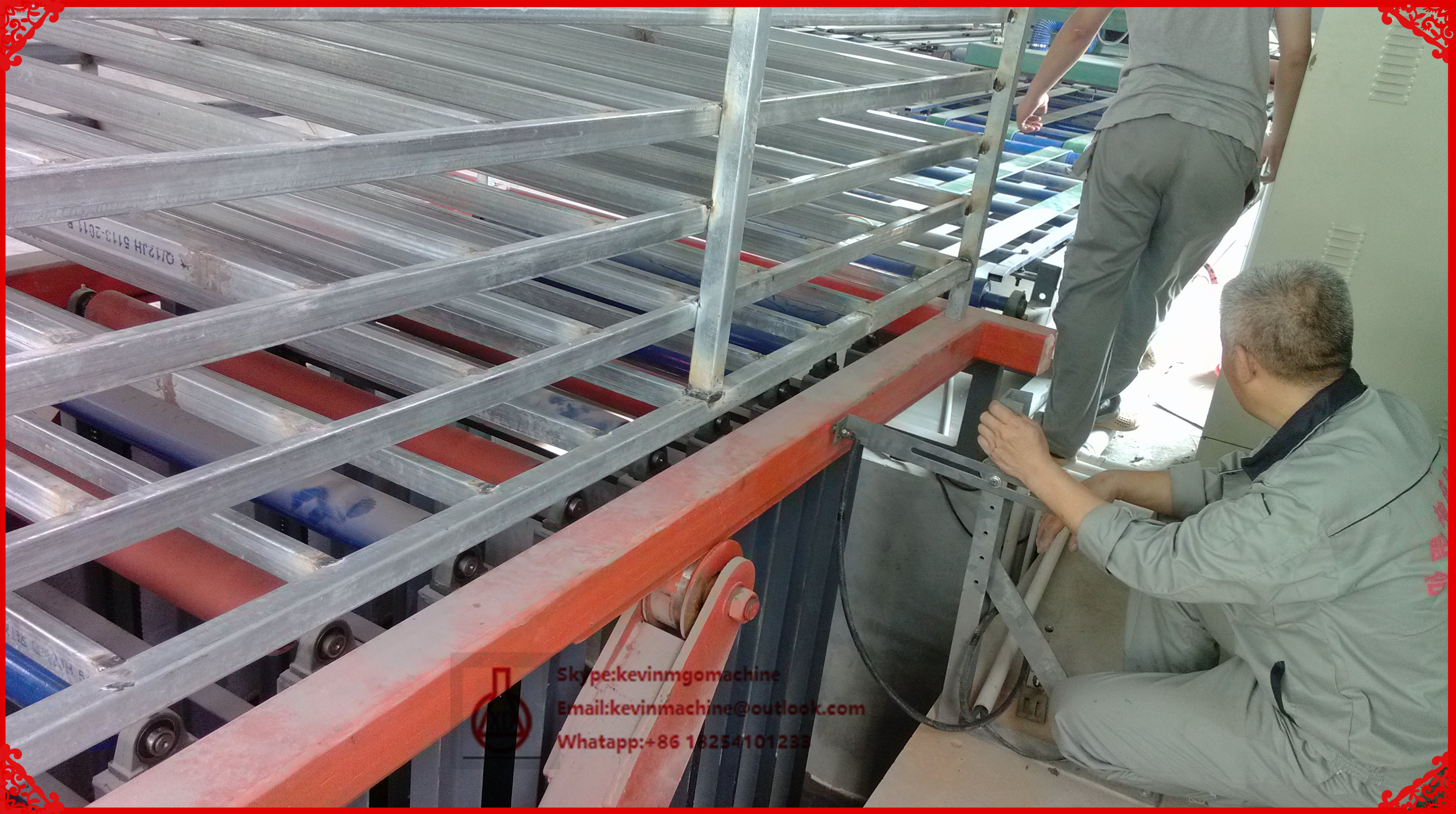 2000 SQM Capacity Fiber Cement Board Production Line for Heat Insulation Fire Fighting Sheets