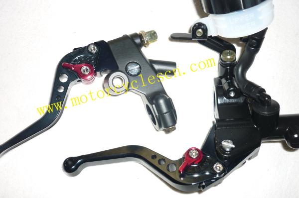 Buy cheap YAMAHA HONDA Motorcycle CNC Front brake lever Clutch lever R LH Bike Blue Red Yellow White from wholesalers