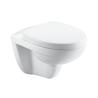 Buy cheap Bathroom Sanitary Ware Wall Hung Toilet , Ceramic Wall Mounted Water Closet from wholesalers