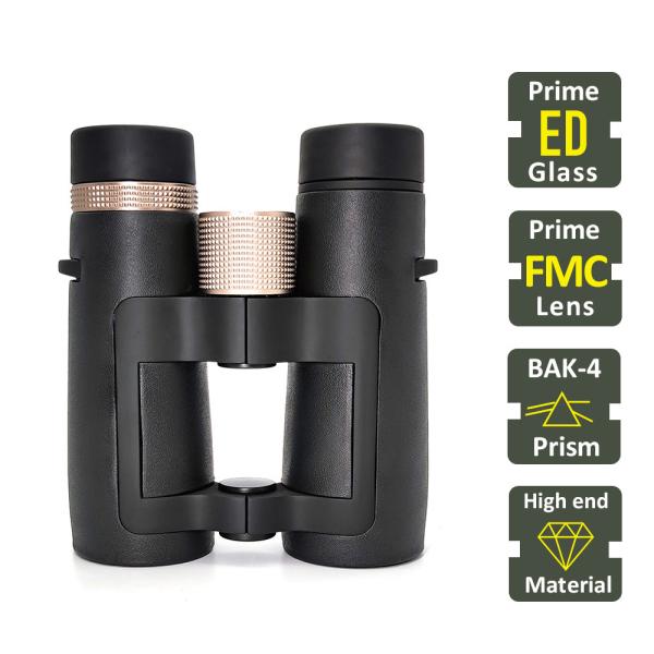 Buy cheap ED Glass 10x42 Anti Reflective Lens Binoculars Waterproof Fogproof Telescopio from wholesalers