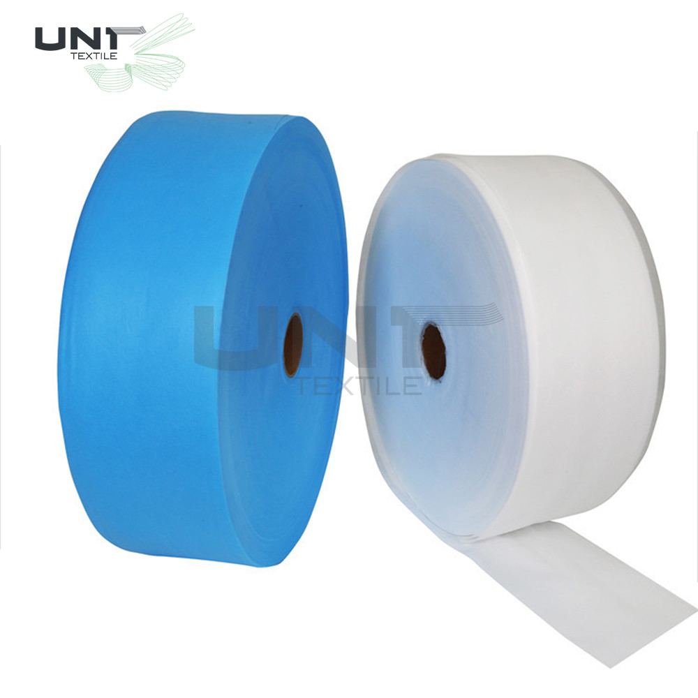 White Kicten Clean Spunlace Nonwoven Fabric Non Woven Polyester Fabric