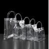 Buy cheap Custom Printed Logo Handle Translucent Plastic PE Shopping Bag from wholesalers