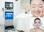 Oxygen Hydrafacial Machine Aqua 100V - 240V Dermabrasion Machine Stationary