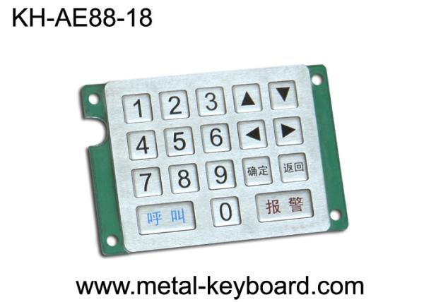 Buy cheap Customized Keyboard Metal Numeric Keypad with Rugged Stainless Steel Material from wholesalers