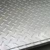 Buy cheap Diamond Embossed Stainless Steel Sheet 0.9mm 0.8mm Backsplash Ss 304 Chequered Plate from wholesalers