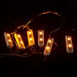 Compatible with legoinglys MOC construction accessories 6 colors LED light toys