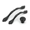 Buy cheap Fashion Kitchen Cupboard Door Handles 192mm Black Kitchen Handles Office Table Drawer Pulls from wholesalers
