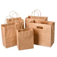 Buy cheap Food Industrial Customized Promotion Offset Printing Paper Kraft Bag with product