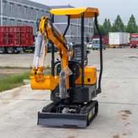 Buy cheap Ramming 1.8 T Excavator Crawler CE 12 Mini Excavator Hydraulic Transmission product