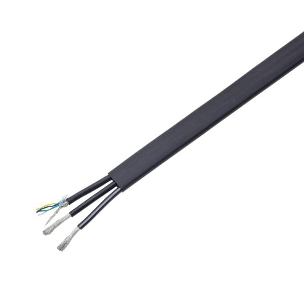Buy cheap PVC Copper Black Customized Wire Cable Flexible Oil Resistant from wholesalers