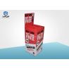 Buy cheap Canned Food Cardboard Dump Bins , Stable Corrugated Pallet Display Stands from wholesalers