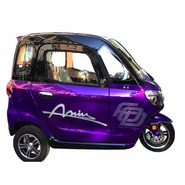 Buy cheap 40 - 60km Enclosed Three Wheel Electric Trike from wholesalers