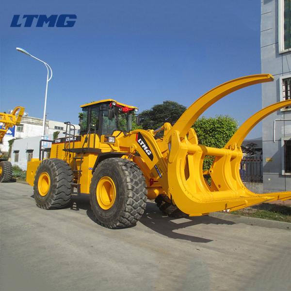 Buy cheap Hydraulic Wheel Log Loader Grapple 15 Ton With Beilian Transmission 199kw from wholesalers