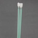 165mm Cleanroom Polyester Lint Free Cleaning Swabs Disposable For Printers