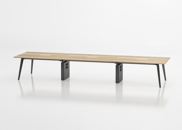 Buy cheap Modern Conference Table For 10 Persons , Office Meeting Room Table from wholesalers
