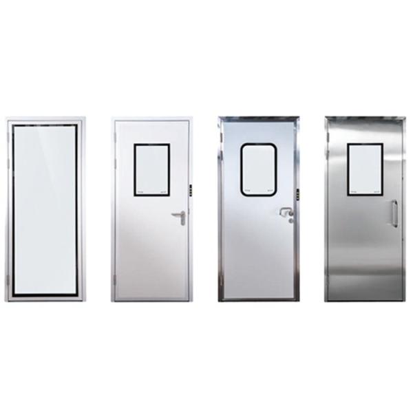 Lab Equipment Stainless Steel Clean Door With Double Printing Glass And Sealing
