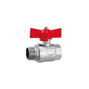 Wholesale Virgin Ptfe Seat Brass Ball Valve with -20C 180C Working Temperature and ISO-228-1 2000 Thread from china suppliers