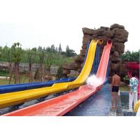 Buy cheap Swimming Pool Fiberglass Water Park Slide For Adult High Safety product