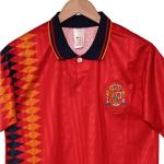 Classic Spain 1994 Home National Team Football Jersey With Customized Numbers
