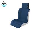 Blue Neoprene Seat Cover For Trucks , Neoprene Car Seat Protector