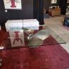 Buy cheap Customized Large Tempered Art Glass Dining Room Hotel Tempered Glass Table Top CCC from wholesalers