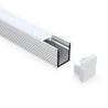 Buy cheap Anodized Painting Surface Mounted LED Profile For Wardrobe Closet Lamps from wholesalers