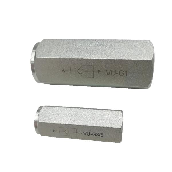 Buy cheap Tube type hydraulic one-way valve VU-G1 One-way valve from wholesalers